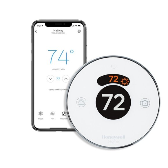 Honeywell Lyric Round Wi-Fi Thermostat - Picture 1 of 7
